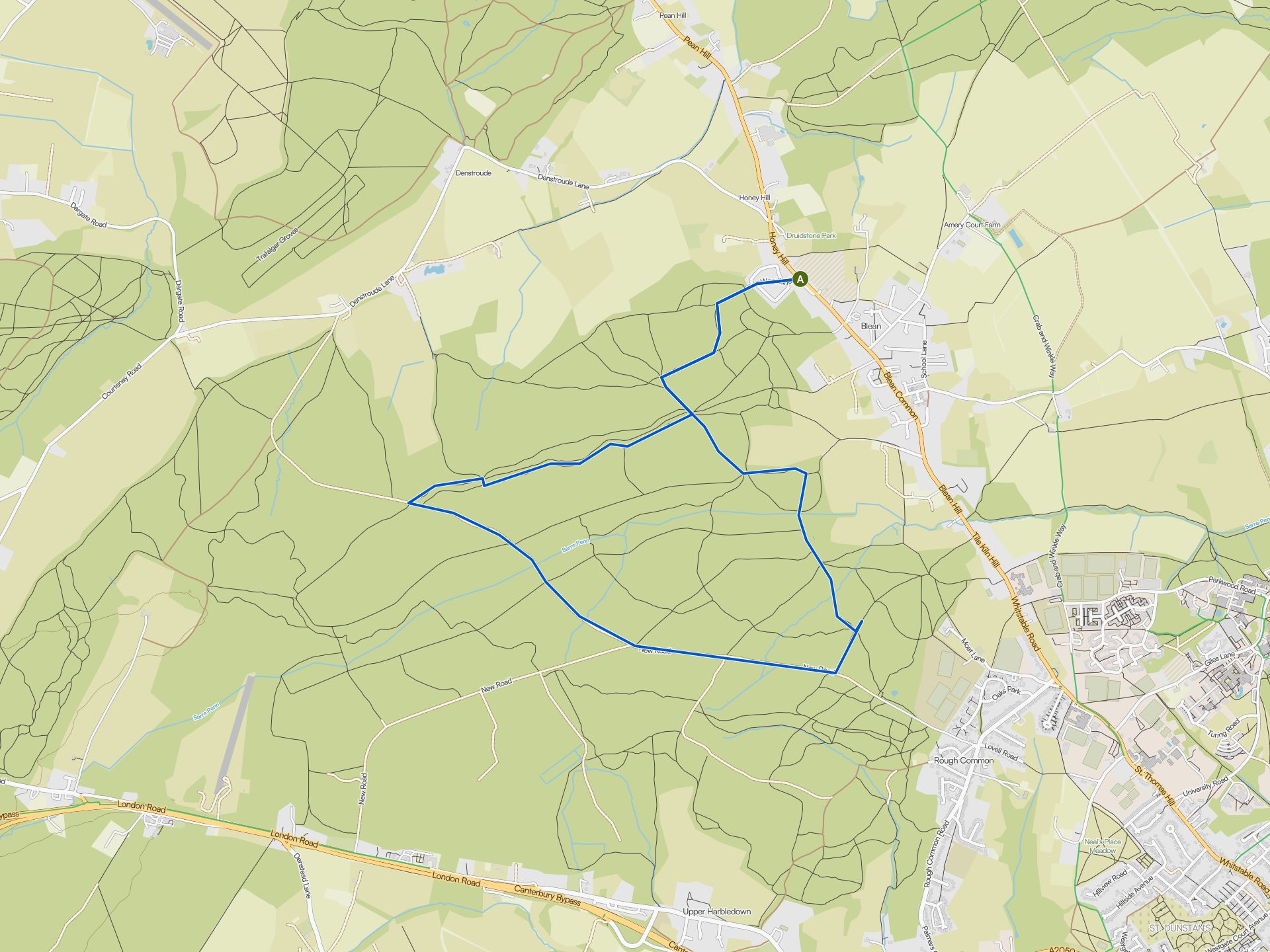 The best walks and hikes in Blean Woods National Nature Reserve | Komoot